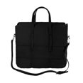 thumbnail image 2 of Bolsa George Acolchada con Correa Negro, 2 of 4