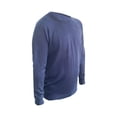 thumbnail image 4 of Suéter George Talla M Cuello Redondo Liso Acanalado Azul Marino, 4 of 4