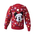 thumbnail image 1 of Suéter Mickey Talla M Ugly Navideño con Esferas Rojo, 1 of 4