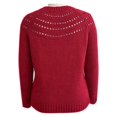 thumbnail image 2 of Suéter George Talla G de Chenille Cuello Collar Rojo, 2 of 4