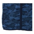thumbnail image 4 of Chaleco George Niño 3 Polar con Diseño Camuflado Militar y Cierre Frontal con Bolsillos Azul, 4 of 4
