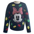 thumbnail image 1 of Ugly Sweater Minnie Talla 8 Serie Luces Navideña Azul Marino, 1 of 4