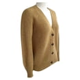 thumbnail image 3 of Suéter George Talla EG Abierto con Botones Amarillo Mostaza, 3 of 4