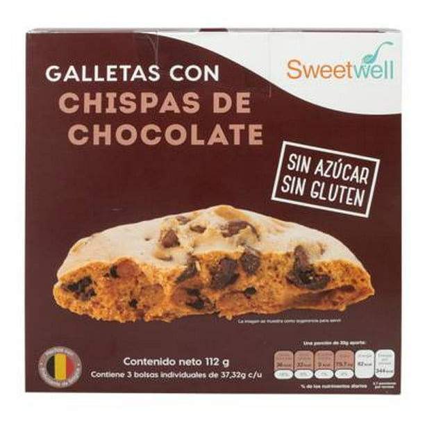 Galletas Sweet Well con chispas de chocolate 112 g | Walmart en línea