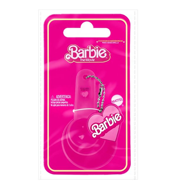 Cucharas medidoras para mascarilla Mattel Barbie Diseño único 3 Piezas
