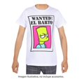 thumbnail image 1 of Playera Simpsons Talla G Wanted Blanco, 1 of 4
