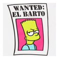 thumbnail image 4 of Playera Simpsons Talla G Wanted Blanco, 4 of 4