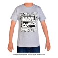thumbnail image 1 of Playera Marvel Talla M Gris Jaspe, 1 of 4