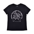 thumbnail image 1 of Playera George Talla EG Manga Corta Flores Negro, 1 of 3