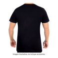 thumbnail image 2 of Playera George Talla G Manga Corta con Calavera en Pecho Negro, 2 of 2
