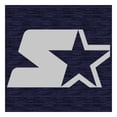 thumbnail image 3 of Playera Starter Talla 6 Deportiva Jaspeada con Logo en Pecho Azul, 3 of 3