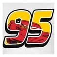 thumbnail image 3 of Playera Cars Talla 8 Manga Corta Rayo McQueen Número 95 Blanco, 3 of 3