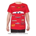 thumbnail image 1 of Playera Cars Talla 10 Manga Corta Rayo McQueen Plantillas Rojo, 1 of 3
