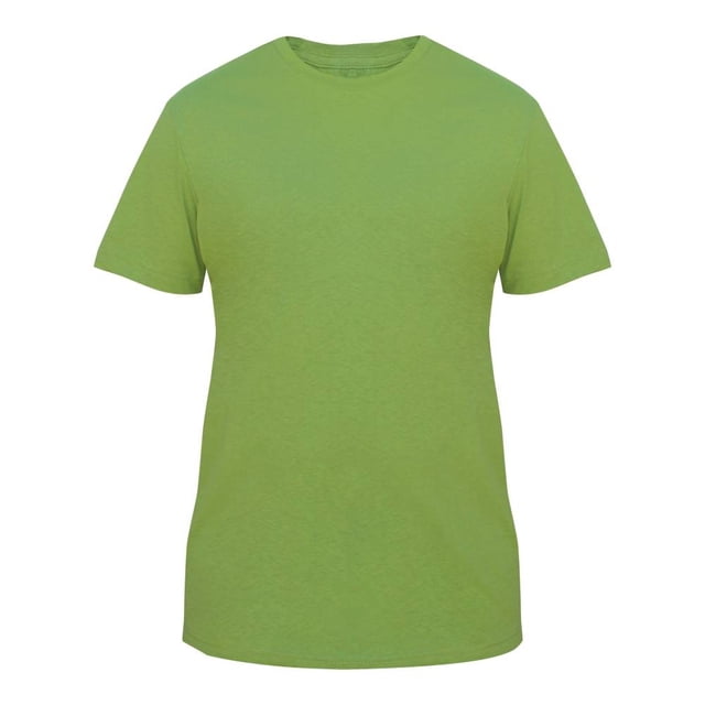 Playera George Talla G Manga Corta Básica Diseño Sólido Verde Limón