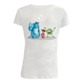 thumbnail image 1 of Playera Disney 100 Monsters Inc Talla 4 Manga Corta con Estampado Personajes Sully Mike & Boo Gris, 1 of 3