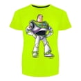 thumbnail image 1 of Playera Disney 100 Toy Story Talla 4 Manga Corta con Estampado Buzz Lightyear Verde Neón, 1 of 3