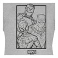 thumbnail image 3 of Playera Disney 100 Marvel Talla 14 Manga Corta con Estampado Personajes Avengers Gris Oxford, 3 of 3