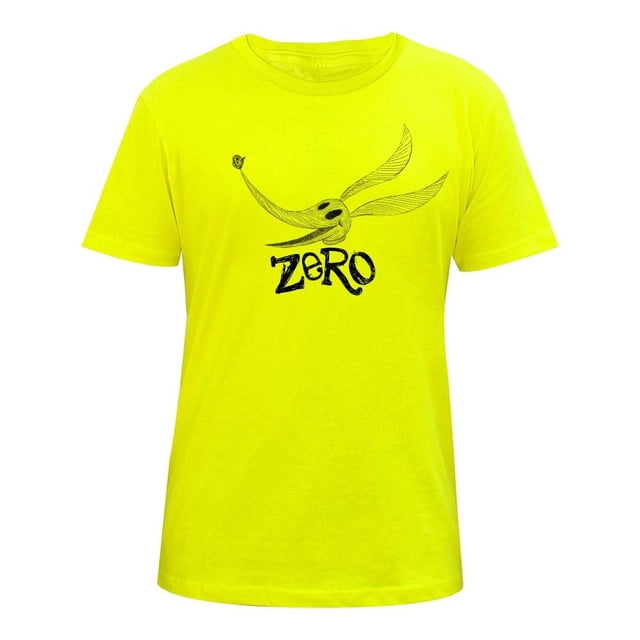 Playera El extraño mundo de Jack Talla 16EG Manga Corta con Estampado Zero Verde Limón
