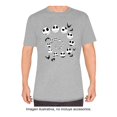 thumbnail image 1 of Playera El extraño mundo de Jack Talla EG Manga Corta con Estampado Emojis Jack Gris Jaspe, 1 of 2
