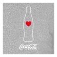 thumbnail image 3 of Playera Coca Cola Talla EG Manga Corta Oversize Estampado One Love Gris Jaspe, 3 of 4