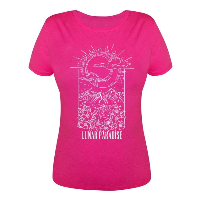 Playera George para Mujer, Fiusha Talla EG
