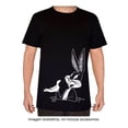 thumbnail image 1 of Playera Looney Tunes Talla CH Manga Corta Estampado Bugs Bunny Blanco con Negro, 1 of 3