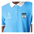 thumbnail image 3 of Playera Polo FIFA Mundial Qatar 2022 Talla CH Manga Corta Argentina Azul Cielo, 3 of 3