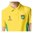 thumbnail image 3 of Playera Polo FIFA Mundial Qatar 2022 Talla M Manga Corta Brasil Amarillo, 3 of 3