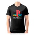 thumbnail image 1 of Playera Play Station Talla EG Manga Corta con Estampado Clásico Negro, 1 of 3