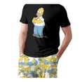 thumbnail image 3 of Pijama Simpsons Talla CH con Estampado de Homero Negro, 3 of 3