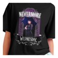 thumbnail image 3 of Playera Wednesday Talla 16 Manga Corta con Estampado de Wednesday Negro, 3 of 3