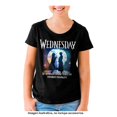 thumbnail image 1 of Playera Wednesday Talla 14 Manga Corta con Estampado de Wednesday Negro, 1 of 3
