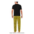 thumbnail image 2 of Pijama Peanuts Talla M con Estampado de Woodstock Negro y Amarillo, 2 of 4