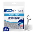 thumbnail image 1 of Hilo dental Oral-B expert floss palillos interdentales menta 45 pzas, 1 of 4