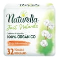 thumbnail image 1 of Toallas femeninas Naturella Just Naturals 32 pzas, 1 of 4