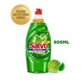 thumbnail image 1 of Lavatrastes líquido Salvo Tripl3 Poder limón y hierbabuena 900 ml, 1 of 3