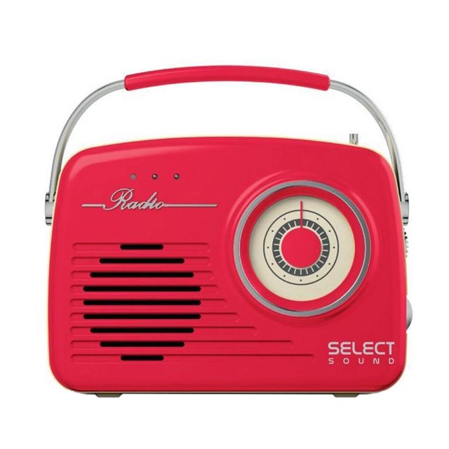 Radio análogo portátil Select Sound BT1010