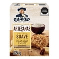 thumbnail image 1 of Galleta suave Quaker tipo artesanas sabor plátano y nuez 224 g, 1 of 3