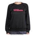 thumbnail image 1 of Sudadera Wilson Talla M Deportiva Cerrada Negro, 1 of 4