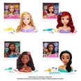 thumbnail image 1 of Muñeca Just Play Princesses Cabeza para Peinar Varios Colores 1 Pieza, 1 of 4