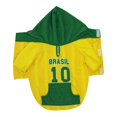 thumbnail image 3 of Disfraz para Perro Pikkys Fantasy Ruz con Capucha Brasil 10 Talla Mediana, 3 of 3