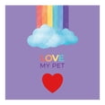 thumbnail image 3 of Cama para Mascota Pikkys Fantasy Ruz LOVE MY PET, 3 of 3