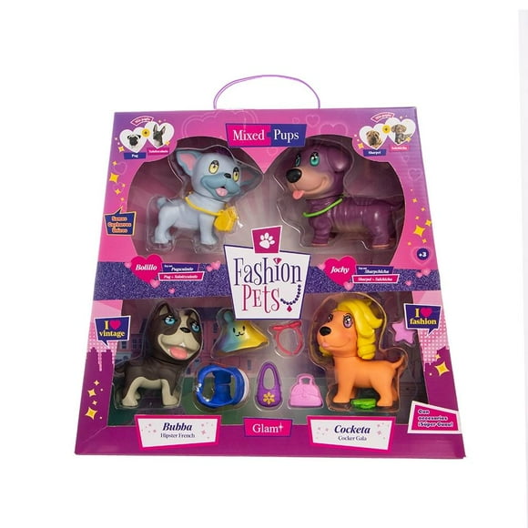 Figura Fashion Pets Varios Modelos 1 Pieza