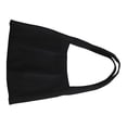 thumbnail image 2 of Cubrebocas Hanes lavable tricapa adulto  negro 5 pzas, 2 of 4