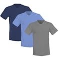 thumbnail image 1 of Playera Hanes Red Label Talla M Cuello V Multicolor 3 Piezas, 1 of 4