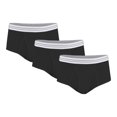 thumbnail image 2 of Trusa Rinbros Originales Talla CH Clásica Extra Suave Negro 3 Piezas, 2 of 4