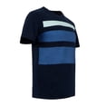thumbnail image 3 of Playera George Talla G Manga Corta con Franjas Horizontales Azul Marino con Negro, 3 of 4