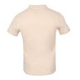 thumbnail image 2 of Playera Polo George Talla G Manga Corta Lisa Cuello de 3 Botones Beige, 2 of 4