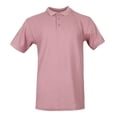 thumbnail image 1 of Playera Polo George Talla EG Manga Corta Lisa Cuello 3 Botones Rosa, 1 of 4