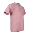 thumbnail image 3 of Playera Polo George Talla EG Manga Corta Lisa Cuello 3 Botones Rosa, 3 of 4